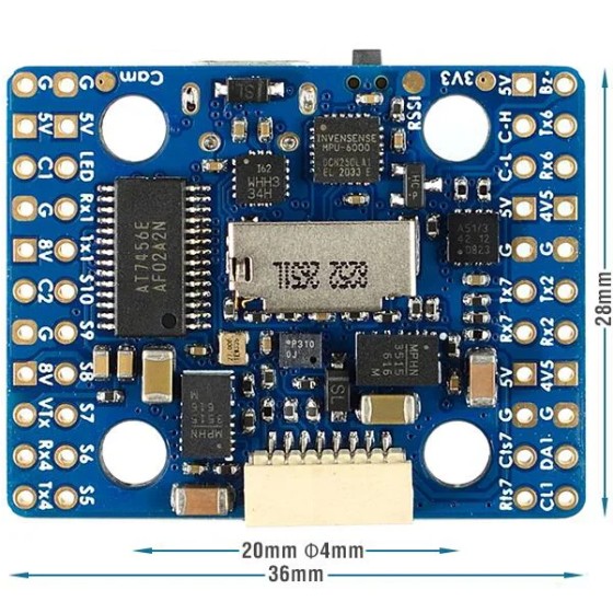 20x20mm Matek H743-MINI V3 H743 Flight Controller STM32H743VIT6 ICM20602 Built-in OSD DPS310 PDB for FPV RC Racing Drone Parts